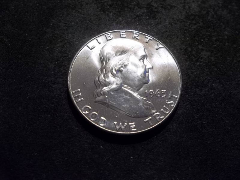 1963 D Franklin Half Dollar
