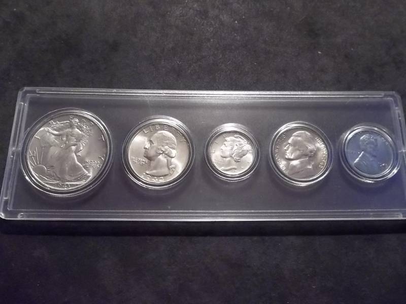 1943 Date Set Unc.