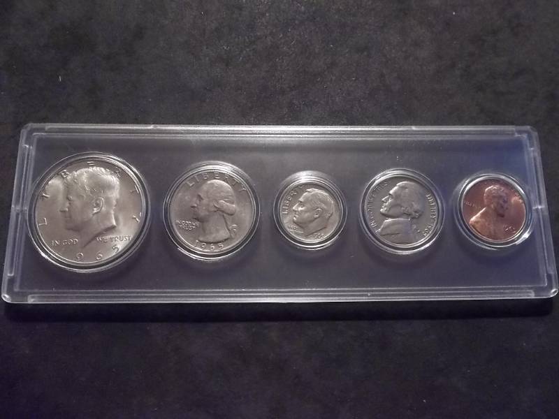 1965 US  Uncirculated Mint Set