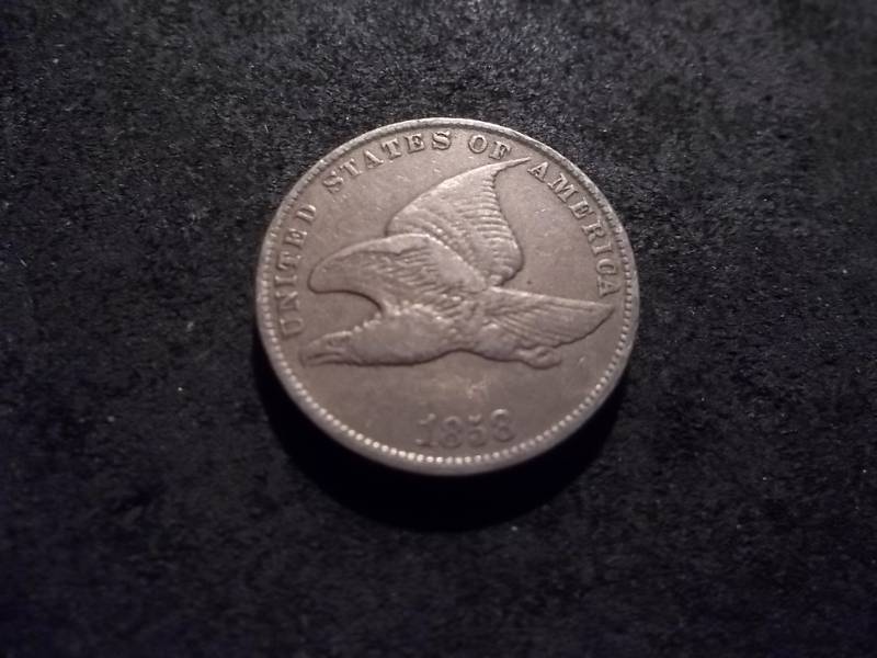 1858 Flying Eagle Cent Small Letters