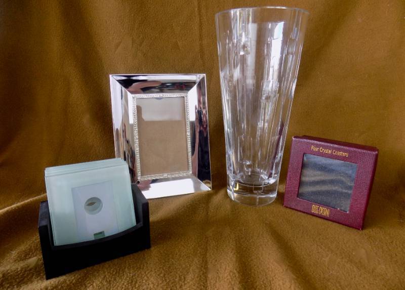 36 Pieces - Many Never Used and New Household Items.
