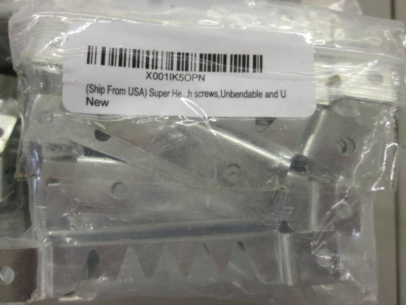 lot 54 image: 10 pkg Super Unbendable Hardware...