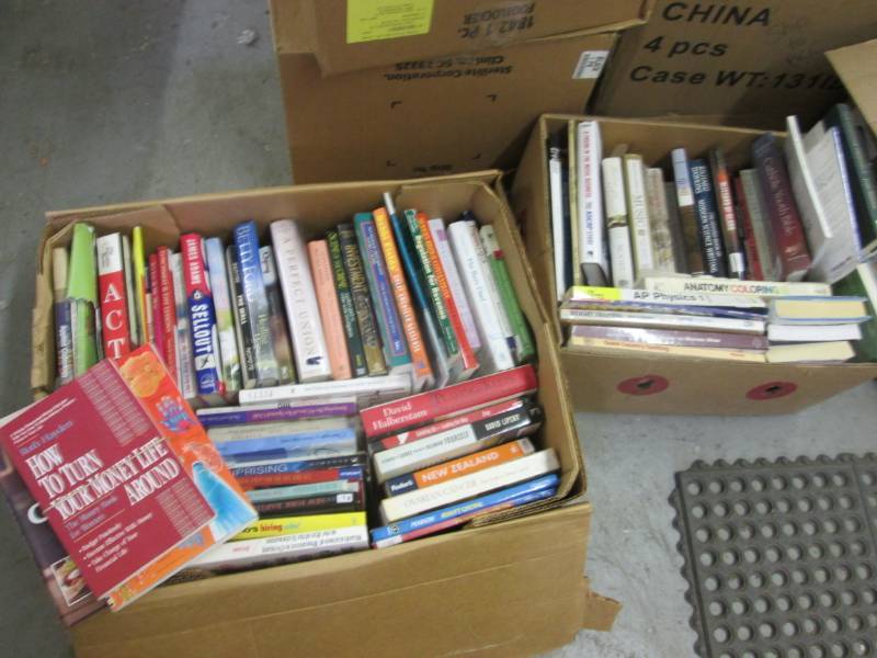 lot 81 image: 2 Boxes of Non-Fiction Books...