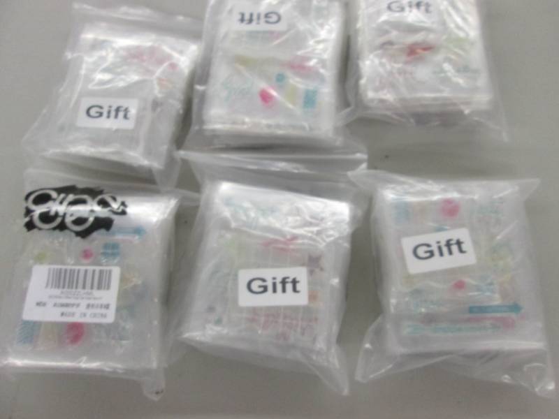 lot 99 image: 6 Multipacks Rubberstamps...