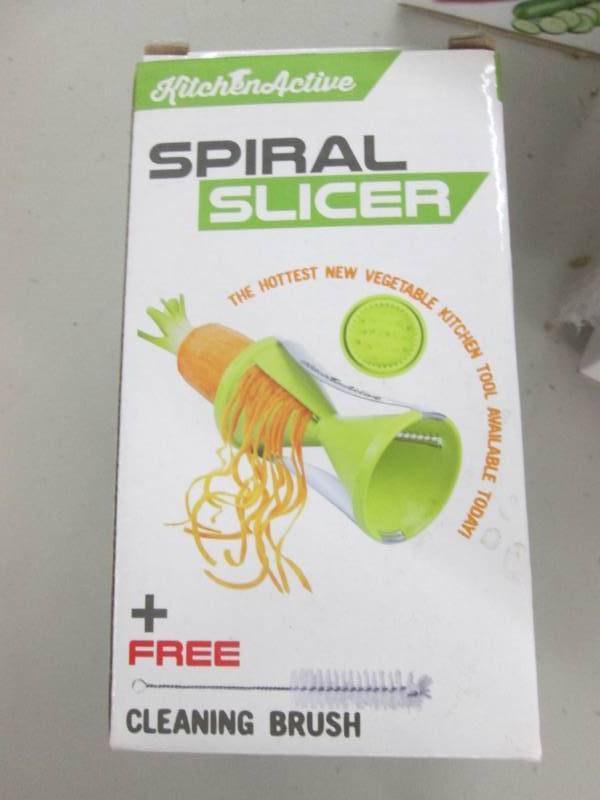 lot 100 image: 6 KitchenActive Spiral Slicers...