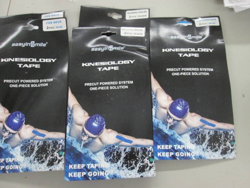 lot 114 image: 5 Pks Kinesiology Tape...