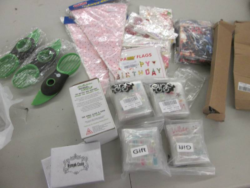 lot 124 image: Party Supplies, Measuring Devices, ...
