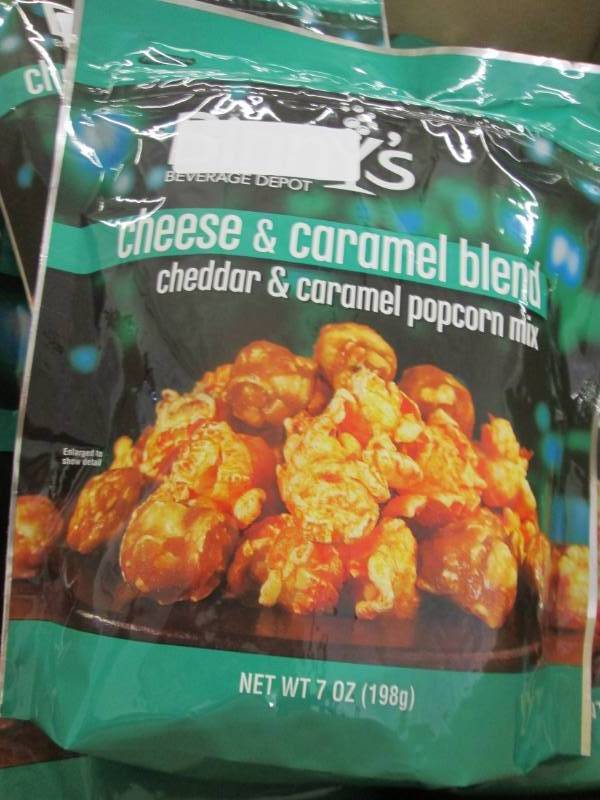 lot 136 image: Case of 12 - 7 oz Cheese & Caramel ...