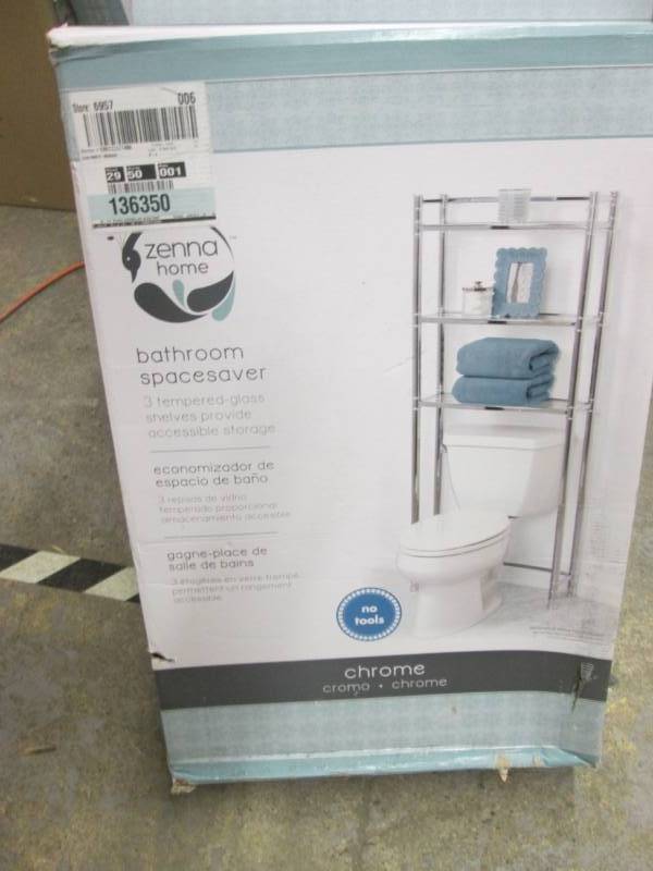 lot 143 image: Zenna Home 25.25 in. W x 61 in. H x...
