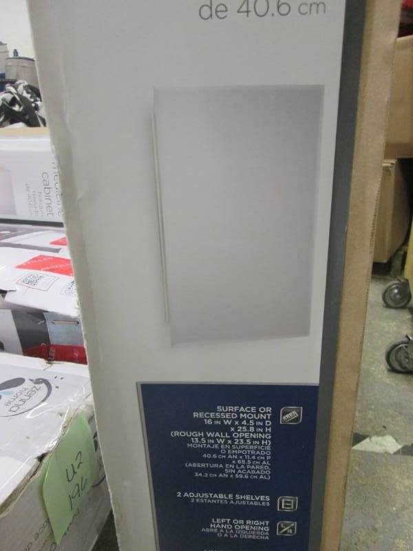 lot 197 image: Glacier Bay 16 in. W x 25-78 in. H...