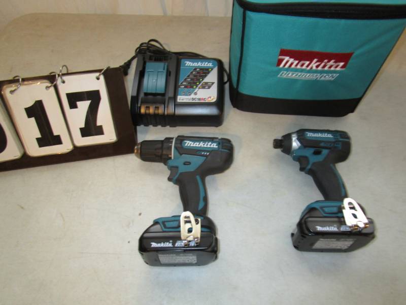 lot 17 image: Makita 18V Combo Kit