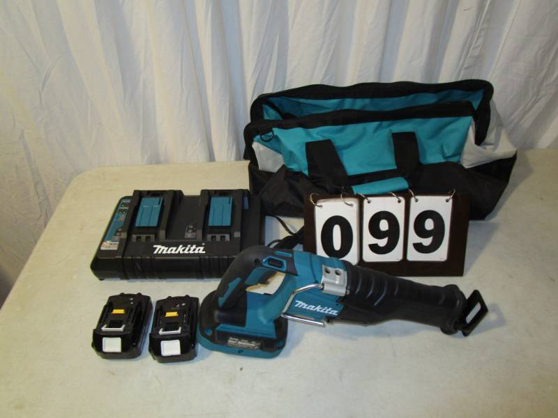 lot 99 image: Makita Cordless Reciprocal Saw