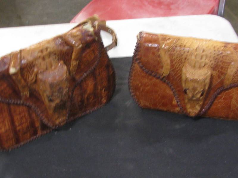 lot 10 image: Alligator Purses