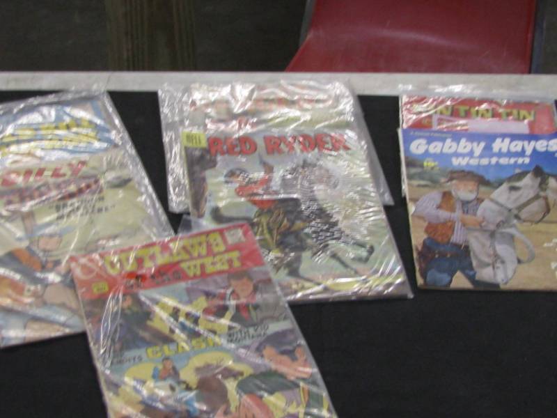 lot 21 image: Western Comic Books