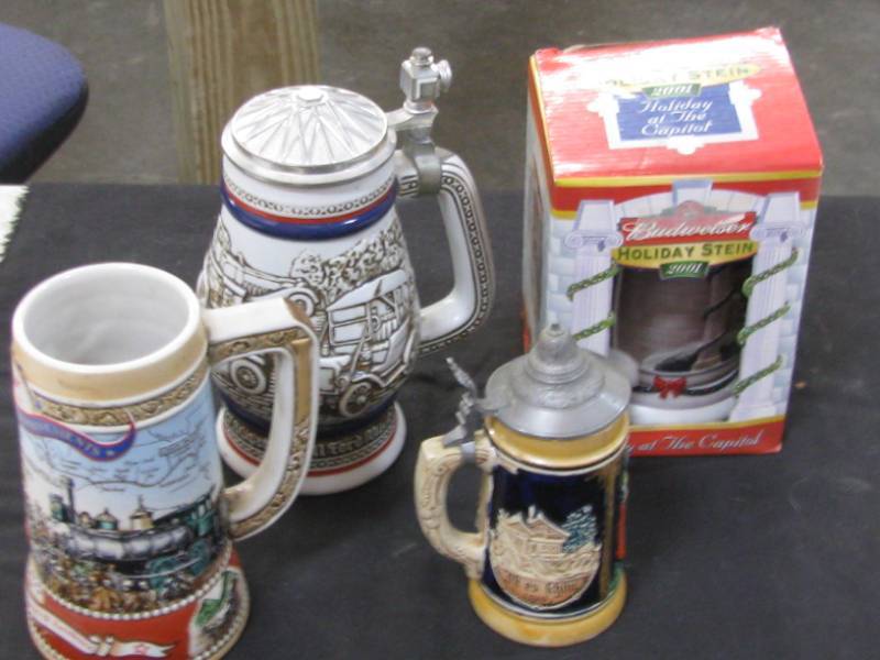 lot 27 image: Beer Steins