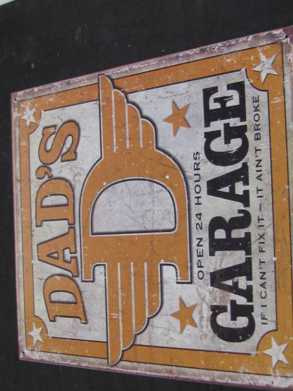lot 41 image: Metal Sign