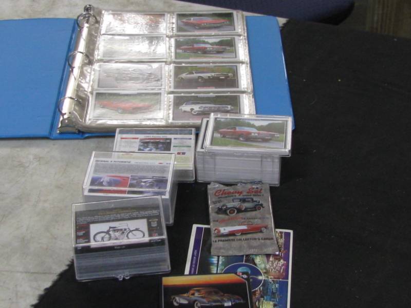 lot 61 image: Muscle Car Trading Cards