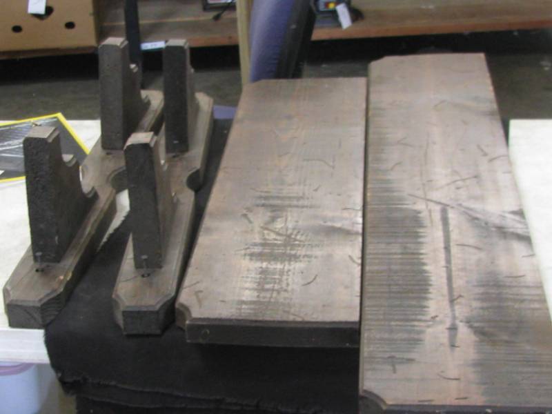 lot 74 image: Wood Shelf