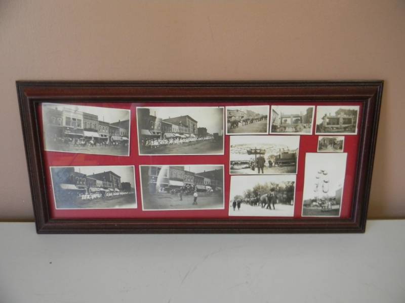 lot 21 image: ANTIQUE  VINTAGE COLLECTION OF CIRCUS PICTURES FRAMED - RARE - SEE PICTURES