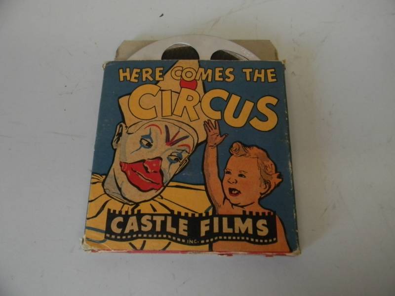 lot 25 image: VINTAGE HERE COMES THE CIRCUS CASTLE FILMS - 8 mm Movie, Castle Films 1946 - SEE PICTURES