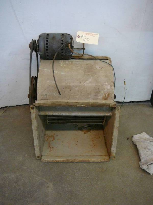 Large Square Cage Fan With Motor