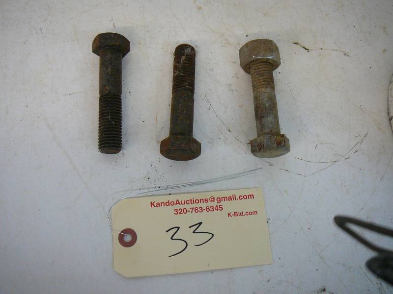 45lbs Of Large Bolts 3 12 x 34
