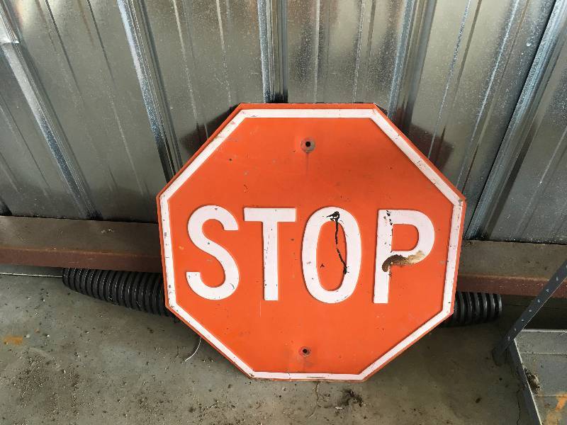lot 62 image: Stop Sign