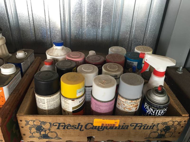 lot 65 image: Misc Spray Paint