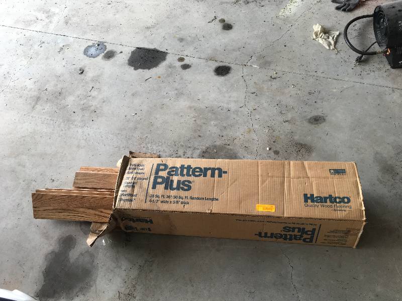 lot 110 image: Pattern Plus Hartco Quality Wood Flooring