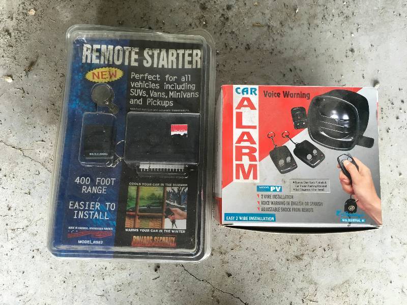 lot 144 image: Car Alarm & Car Starter