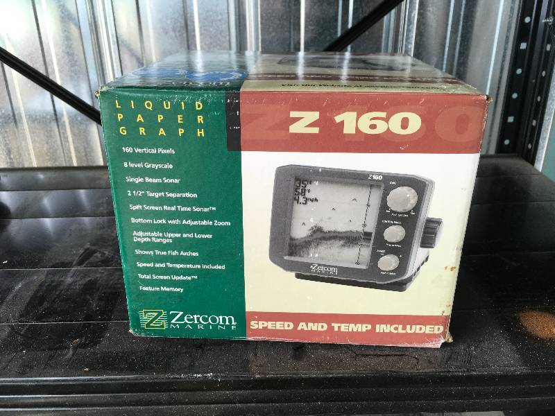 lot 153 image: Zercom Marine Z160 Fish Finder