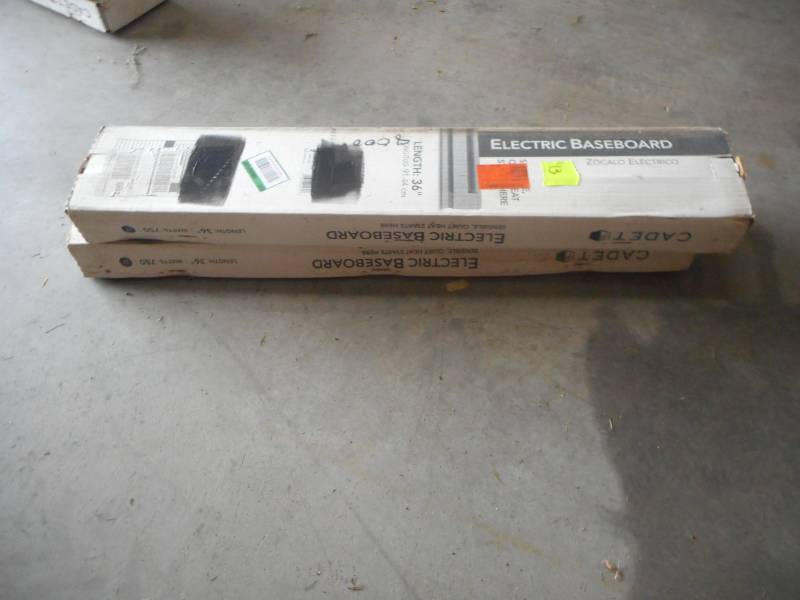 2 Cadet Baseboard Heaters