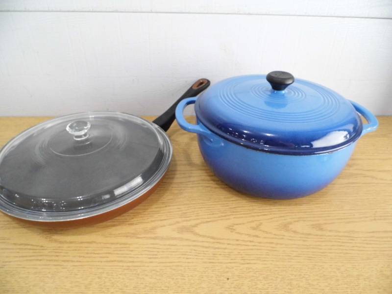 Lodge Dutch Oven - Faberware Frying Pan