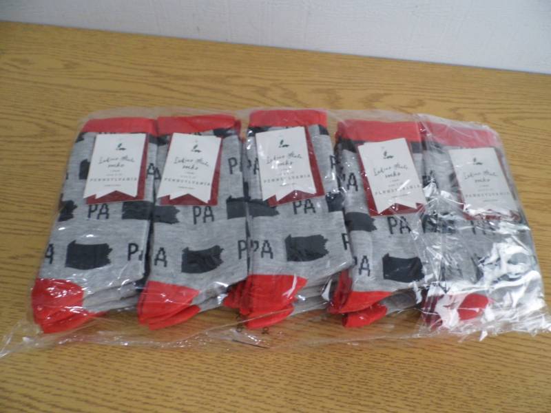 Lot of 30 Pair State Socks - PA