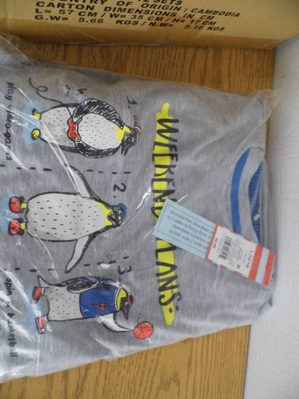 Case of 12 Penguin Pajamas