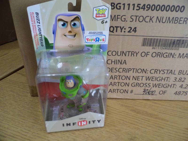 Case of 23 Buzz Lightyear Aciton Figures