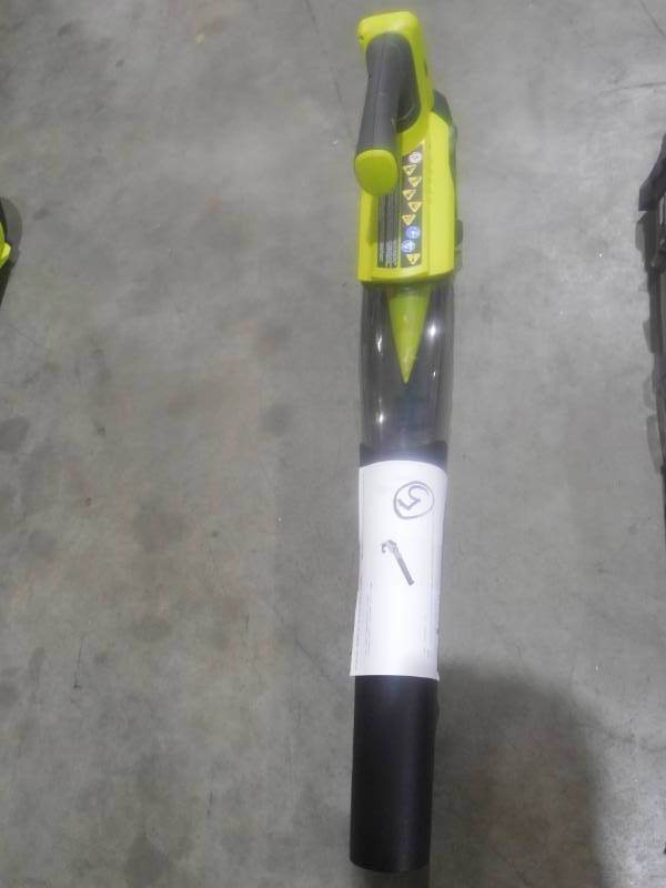 lot 5 image: RYOBI ONE 100 MPH 280 CFM 18-Volt Lithium-Ion Cordless Battery Jet Fan Leaf Blower (Tool Only)