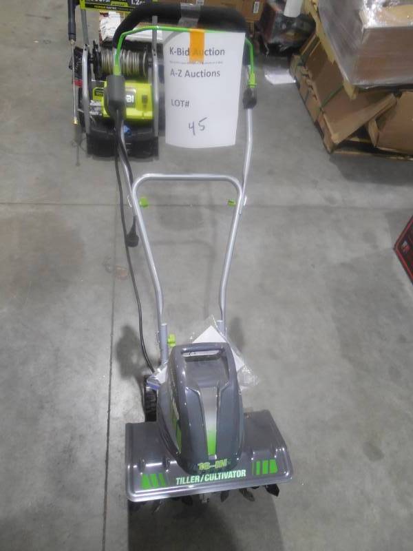 lot 45 image: Earthwise 16 in. 13.5 Amp Corded Electric TillerCultivator
