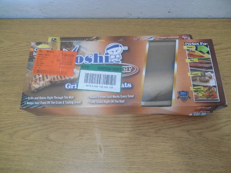 lot 96 image: Copper Grill Mat (Pack)