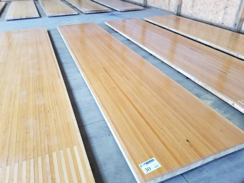 lot 30 image: Pine Wood Bowling Alley Wood Flooring