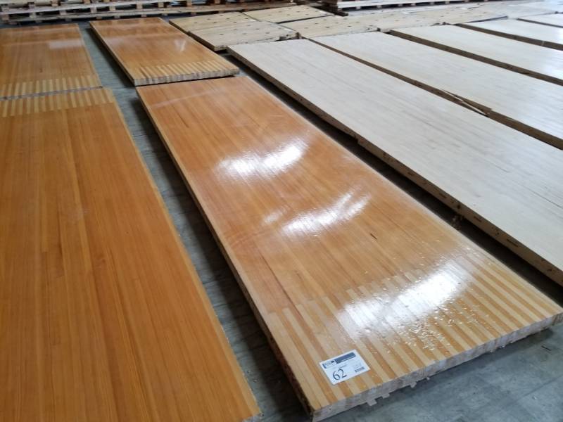 lot 62 image: Pine Wood Bowling Alley Wood Flooring