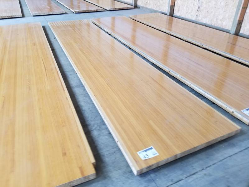 lot 45 image: Pine Wood Bowling Alley Wood Flooring