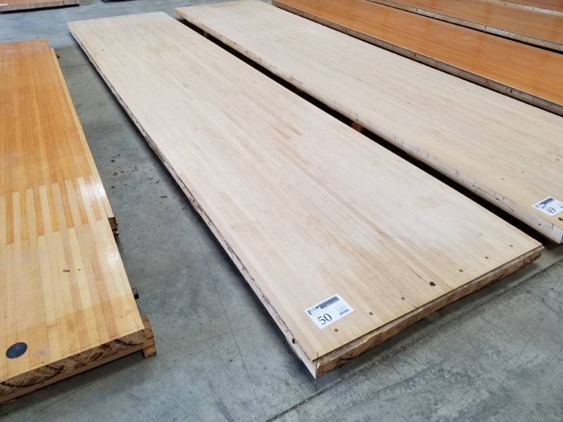 lot 50 image: Maple Wood Bowling Alley Wood Flooring