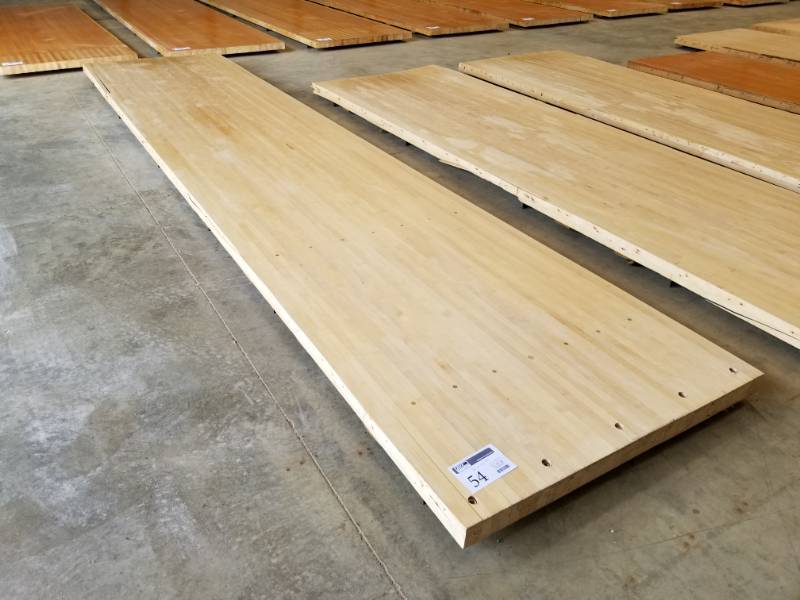 lot 54 image: Maple Wood Bowling Alley Wood Flooring
