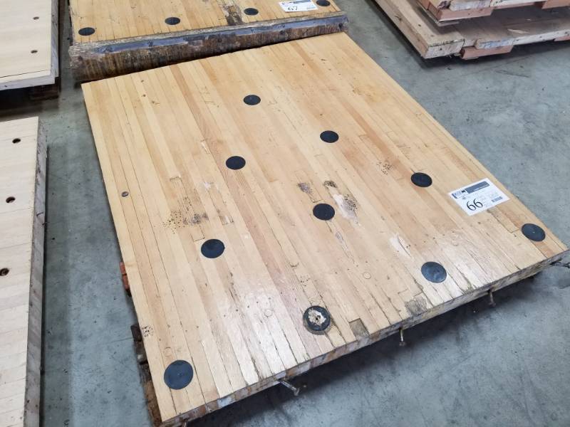lot 66 image: Maple Wood Bowling Alley Wood Flooring