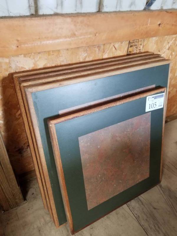 lot 105 image: Lot of (5) Restaurant Booth Tables