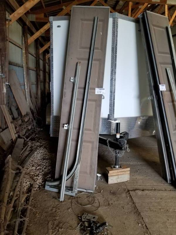 lot 119 image: Garage Door with Hardware
