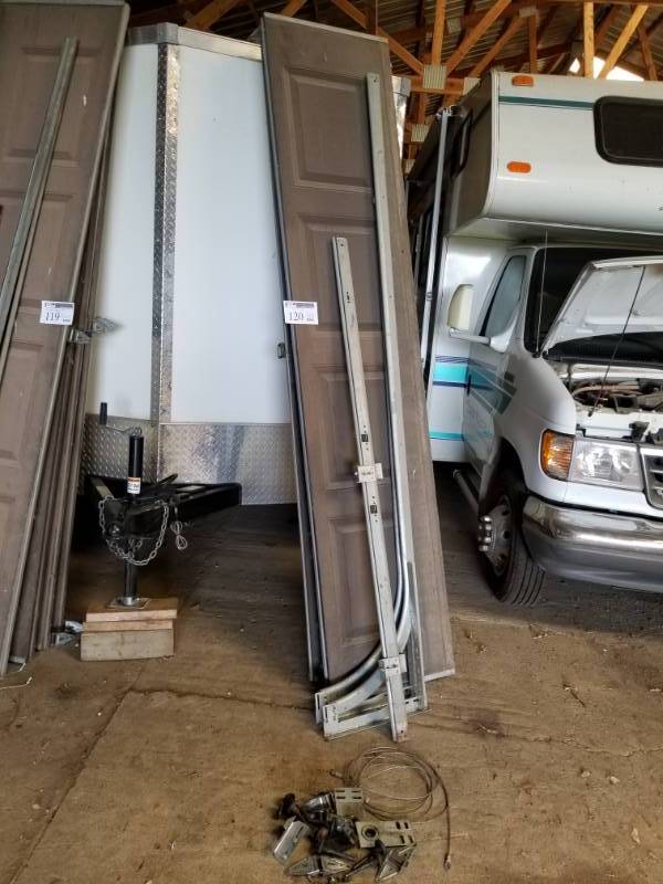 lot 120 image: Garage Door with Hardware