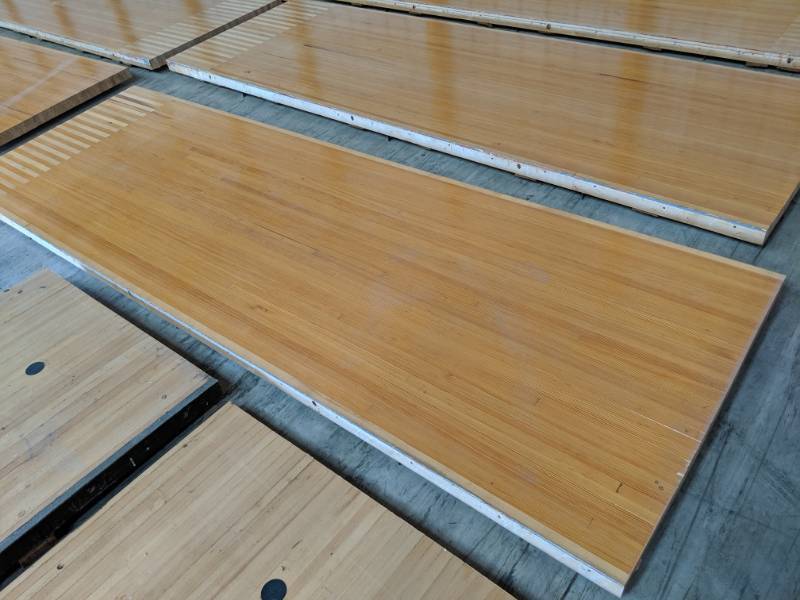 lot 43A image: Pine Wood Bowling Alley Wood Flooring