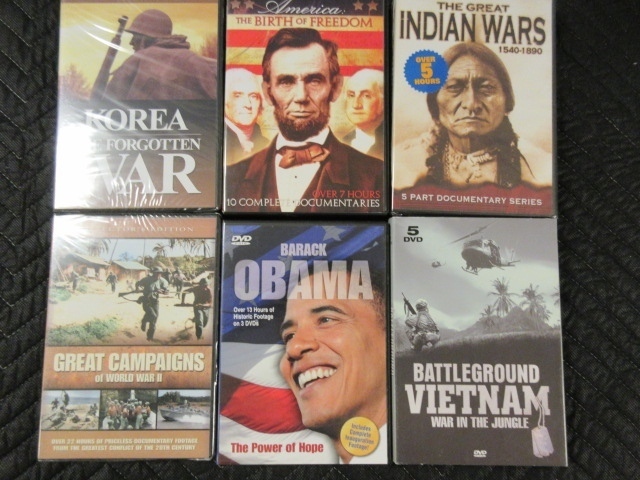 lot 329 image: WAR AND POLITICAL DVD BOXED SETS